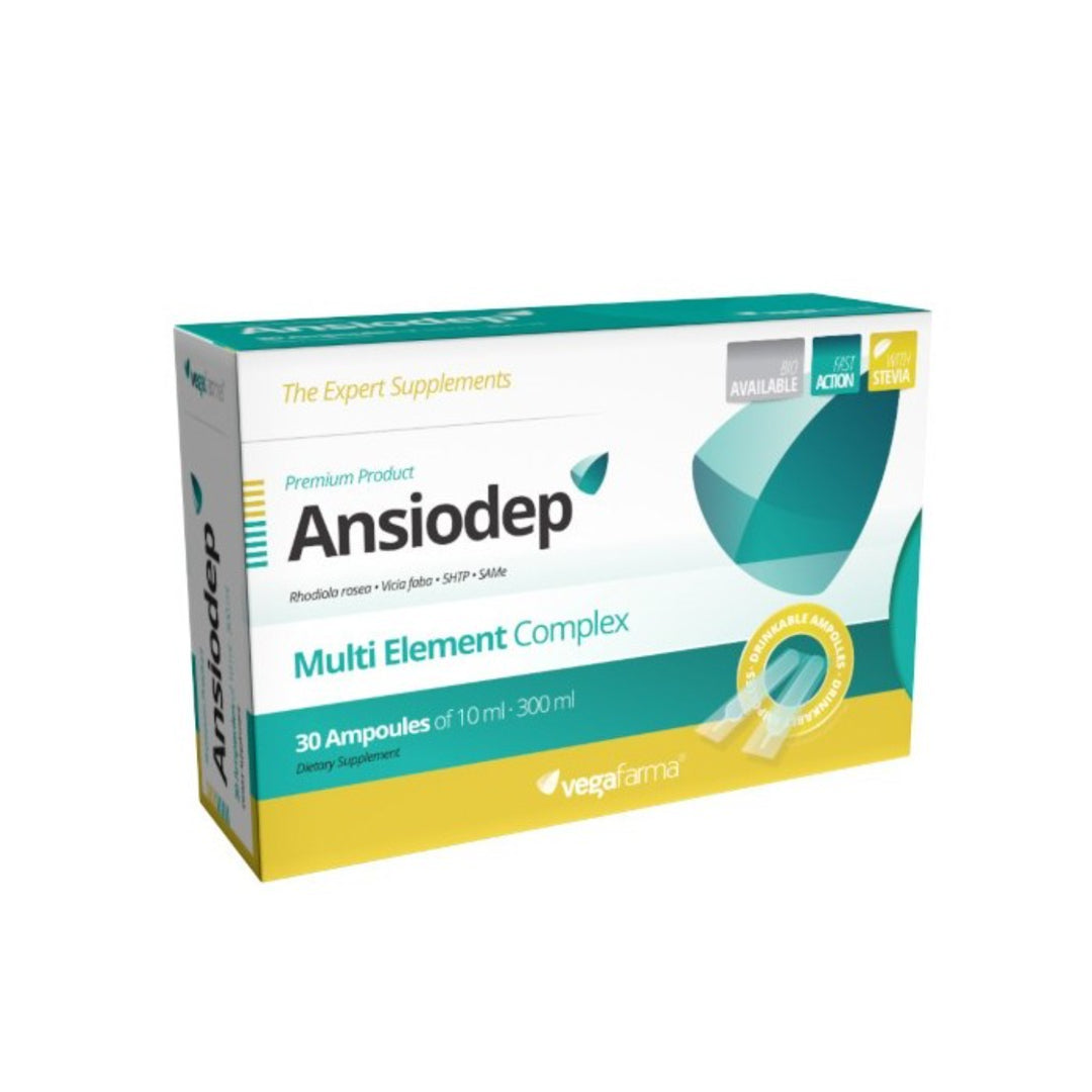 Ansiodep Multi Element Complex 30 ampolas 300ml
