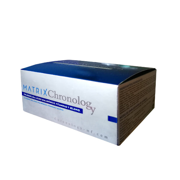 MATRIX Chronology ( colágenio,Q10, Acido Hialuronico, Vitaminas e Selenio) 21 saquetas 4.5g