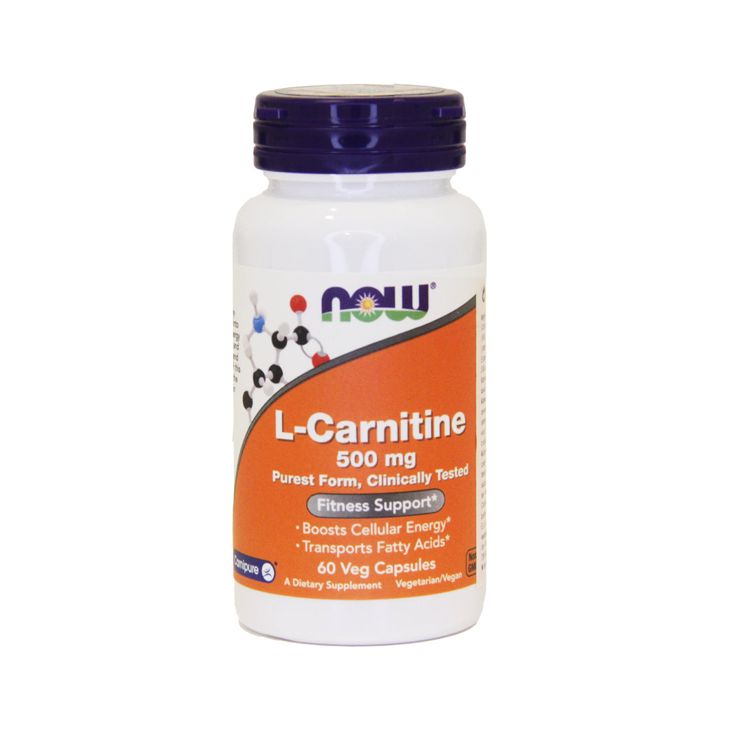 Now L-Carnitine 500mg 60 caps.