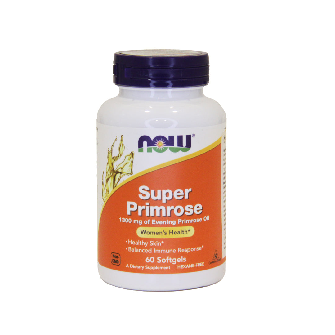 Now Super Primrose 1300 mg (Antioxidante Womens Health) 60 caps.