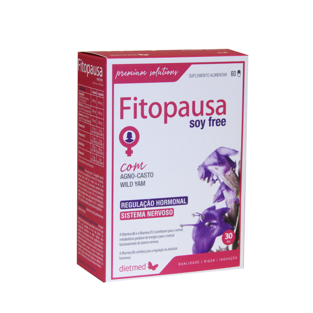 Fitopausa soy free (Regulador Hormonal) 60 comp. Dietmed