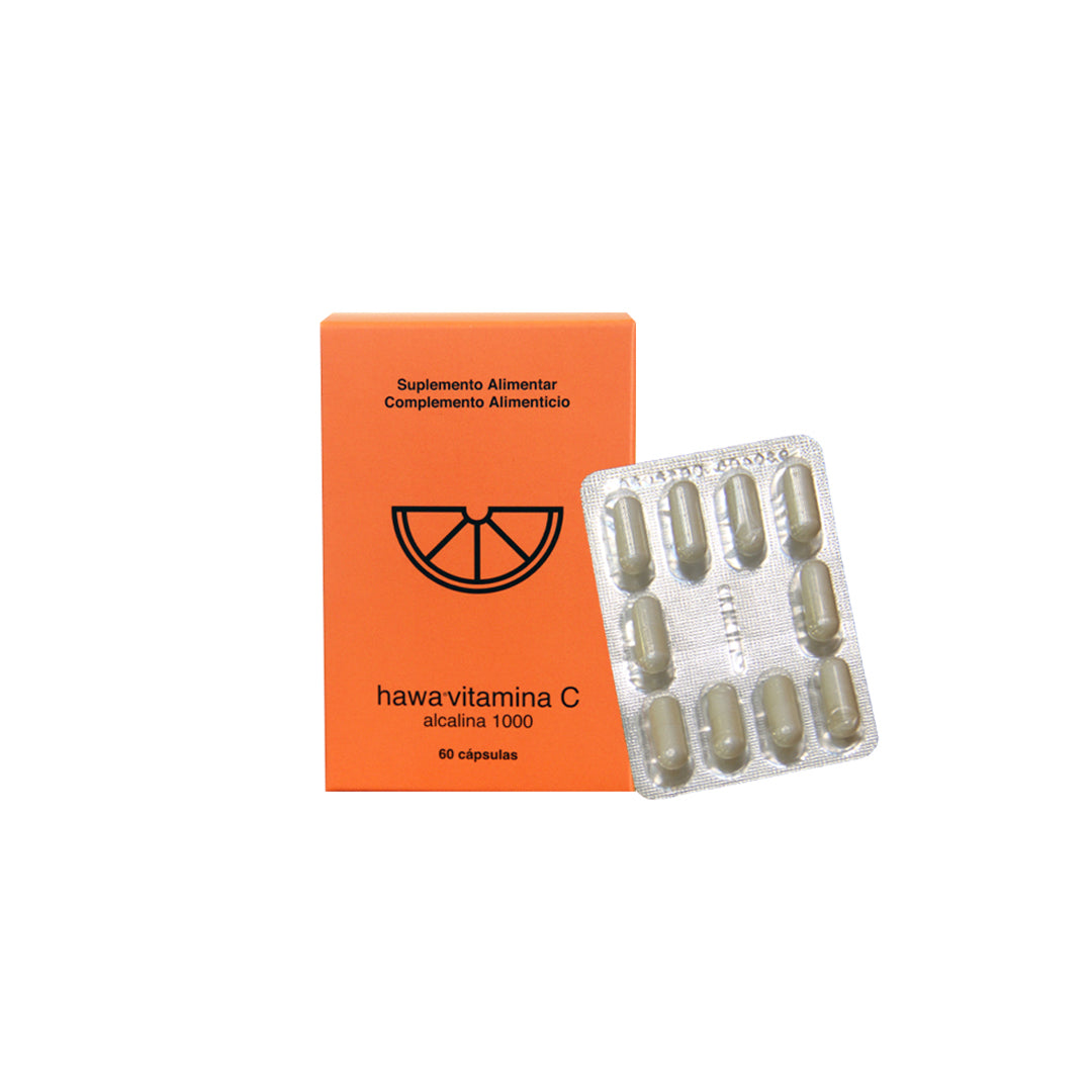 hawa pharma Hawa Vitamina C (alcalina 1000) 60 cap.