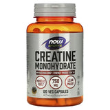 Creatine Monohydrate 750mg 120 cáps - Now Sports