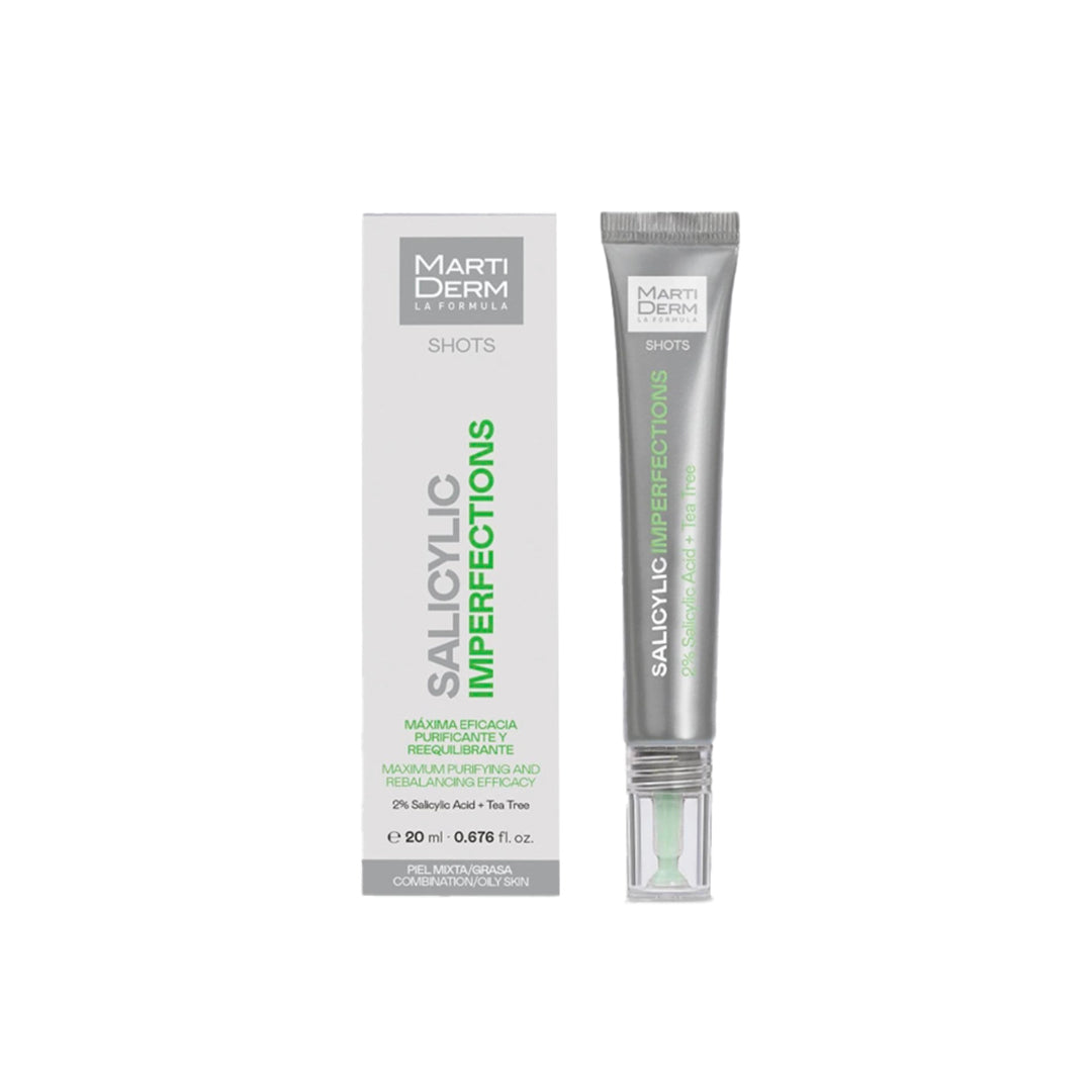 MartiDerm shots Salicylic imperfections 2%salicylic acid + teatree 20ml
