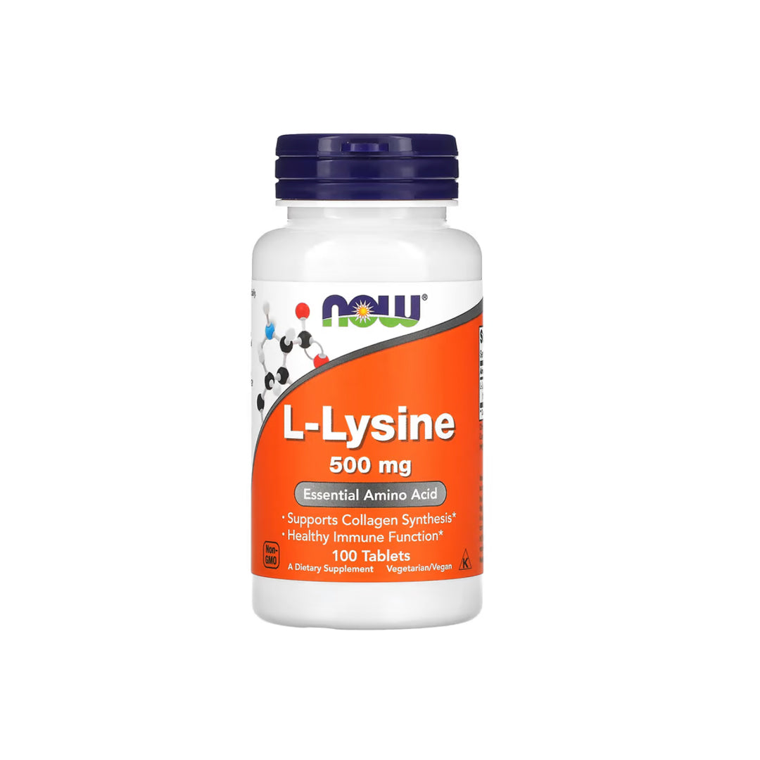 NOW L-Lysina 100 cápsulas 500mg