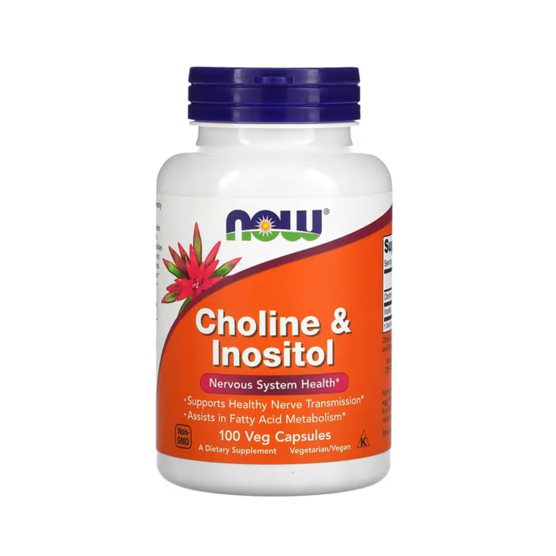 Now Choline & Inositol (sistema nervoso) 100 cap.
