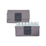 Pilbox mini Gris clair 7 dias 1 +2+3 tomas