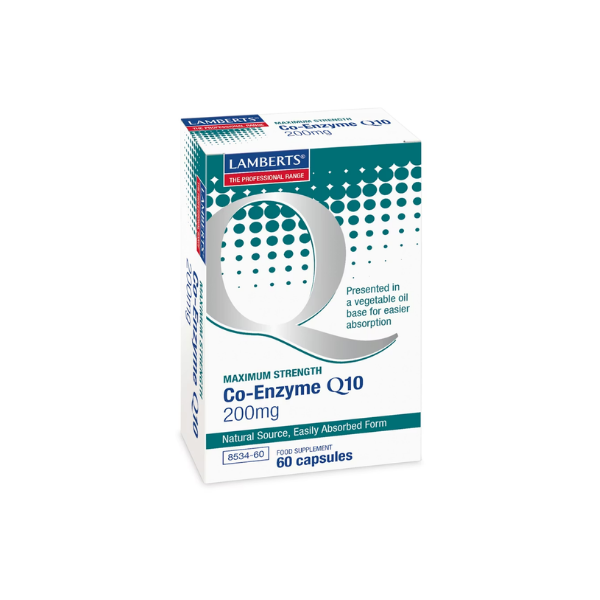 Co-Enzyme Q10 200mg 60 cáps – Lamberts