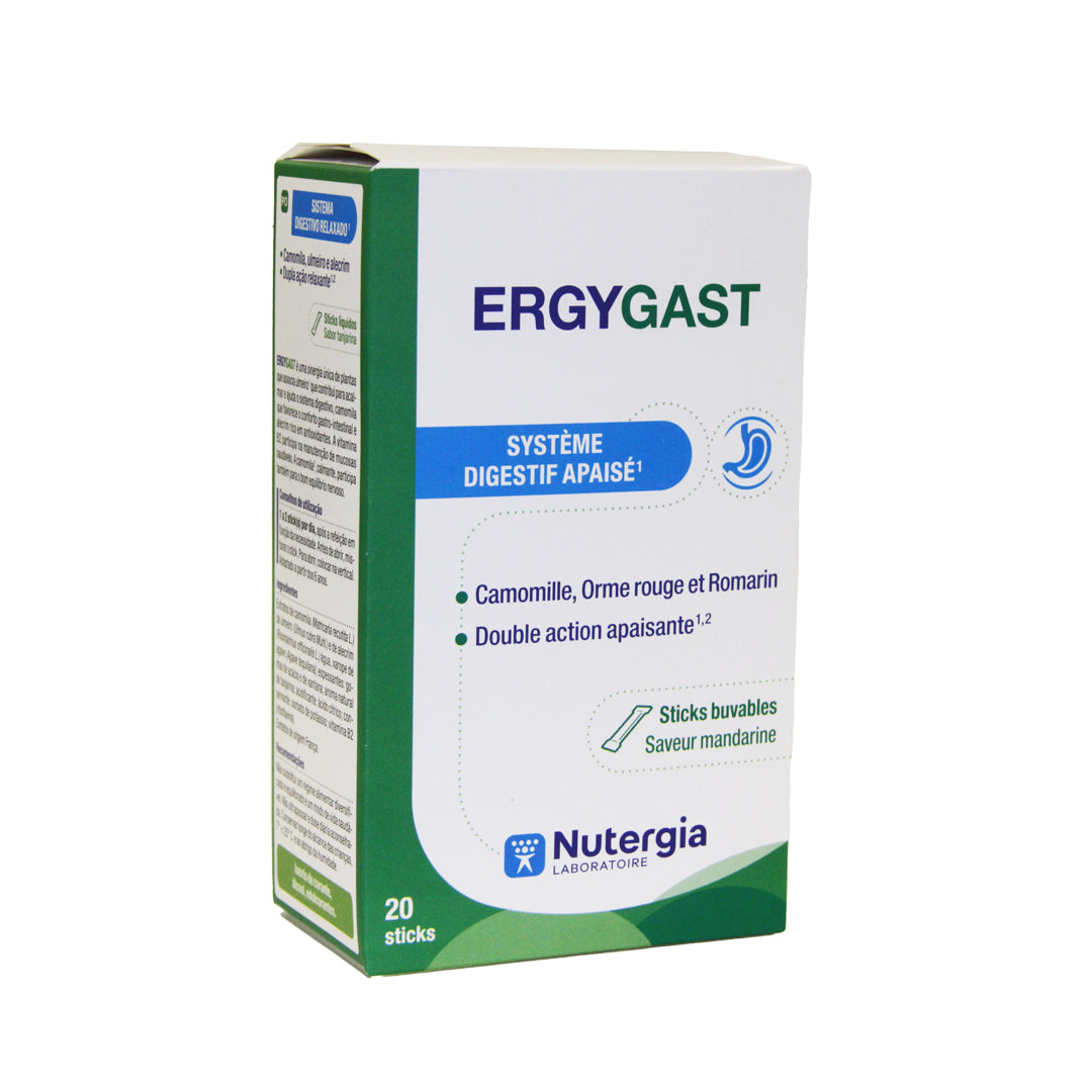 ErgyGast Sistema Digestivo 20 Sticks Nutergia
