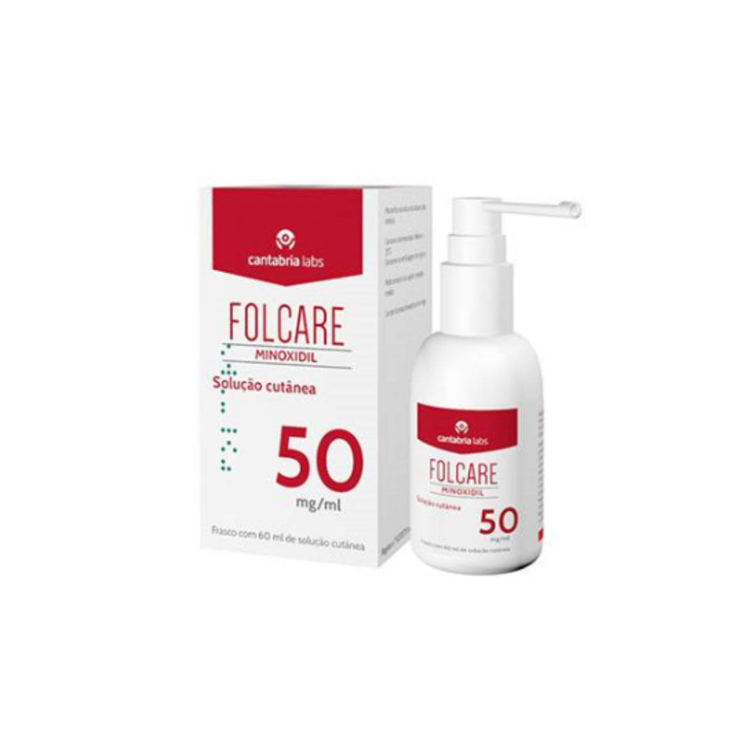 Folcare Minoxidil sol cutanea 50mg/ml - 1 frasco com 60ml