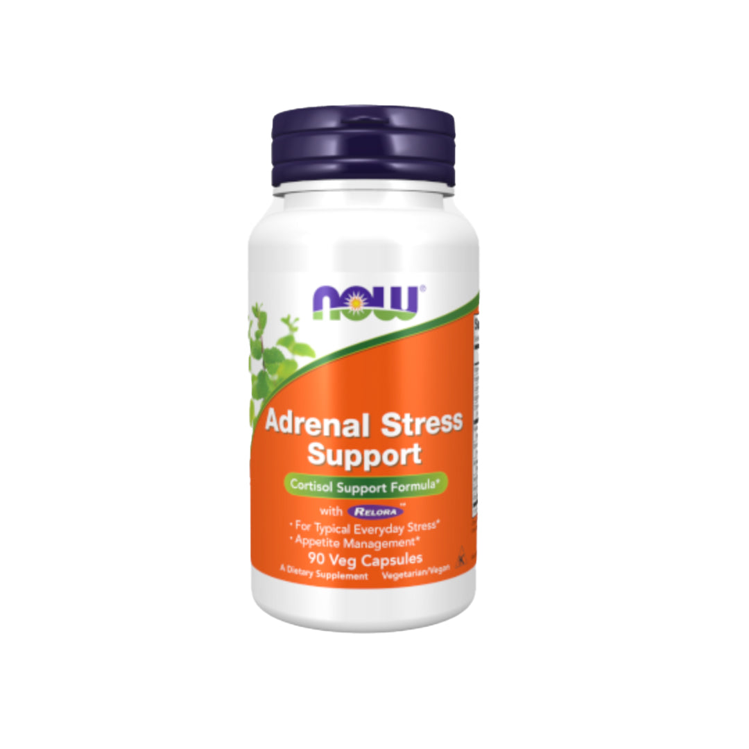 Now Adrenal Stress Support Cortisol Support formula 90 veg capsules