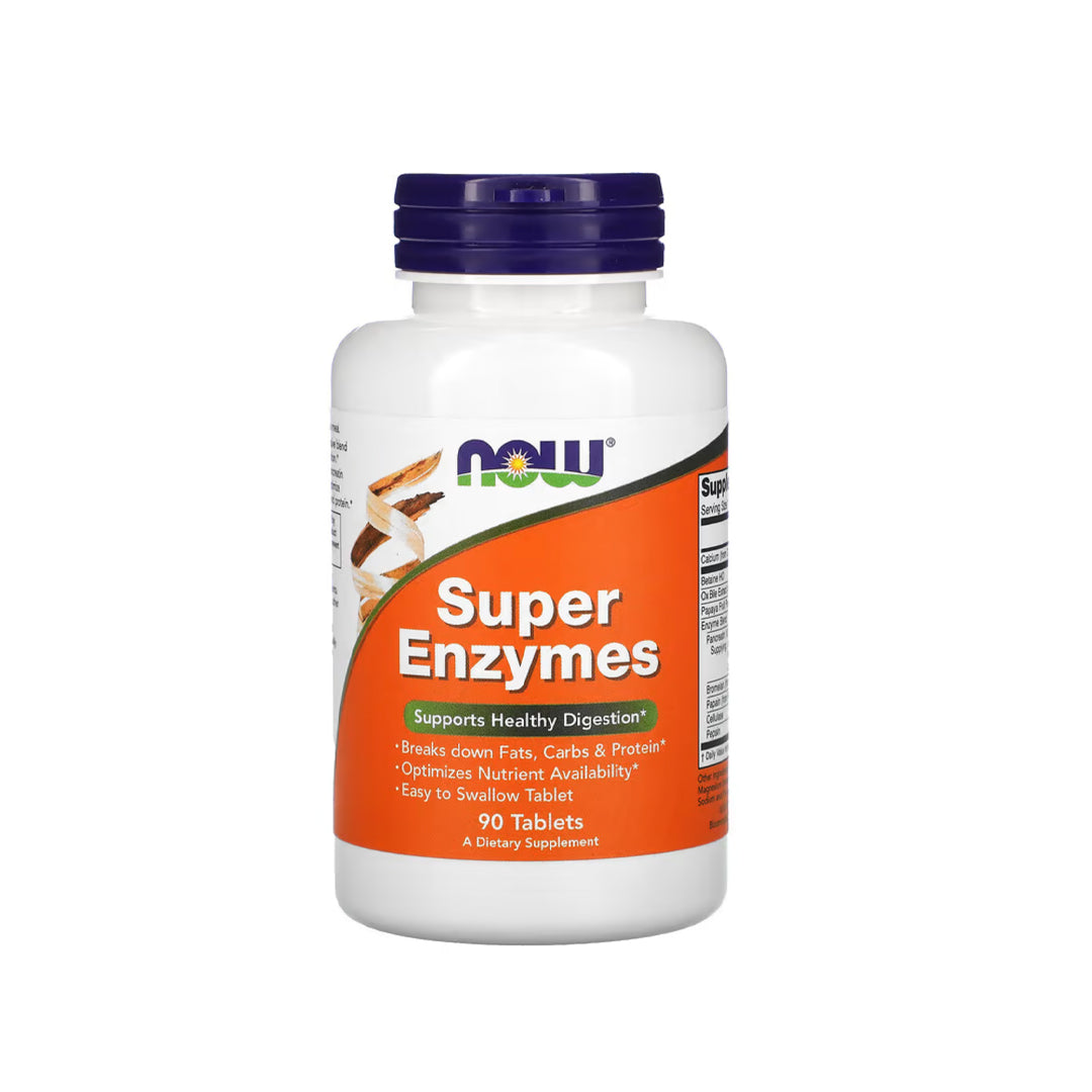 Now Super Enzimas 90 comp.