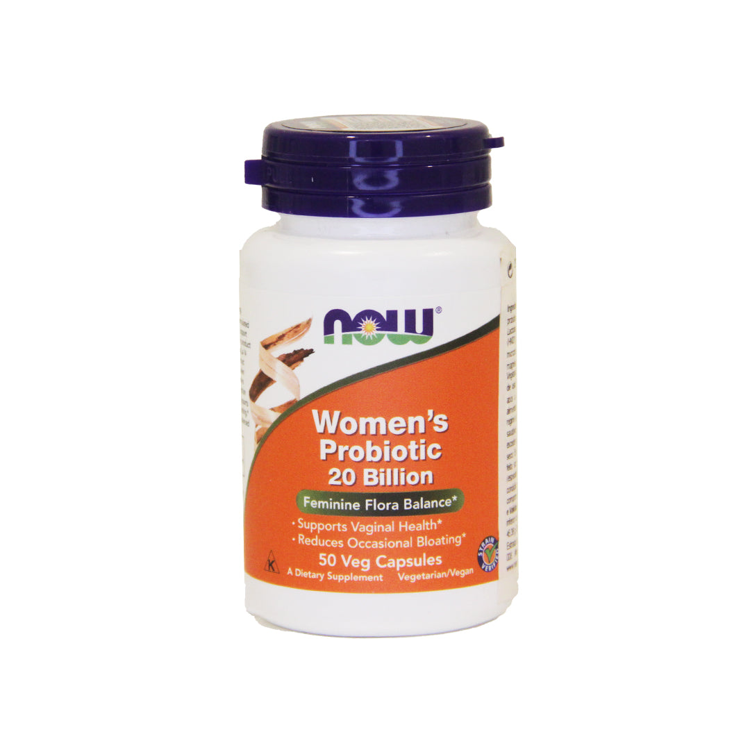 NOW Women´s Probiotic 20 billion 50 caps (flora intestinal feminina)