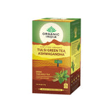 Organic Índia Tulsi Green Tea Ashwagandha - 25 saquetas